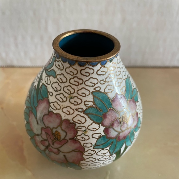Cloisonne Vase - Picture 1 of 4